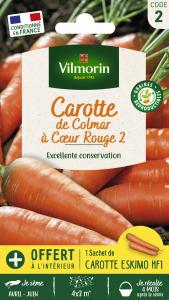 Carotte de Colmar à Cœur Rouge 2 + échantillon Eskimo HF1